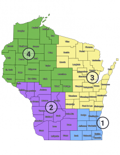 4 Region Map